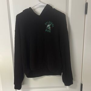 VS PINK brand MSU Hoodie Sweatshirt.